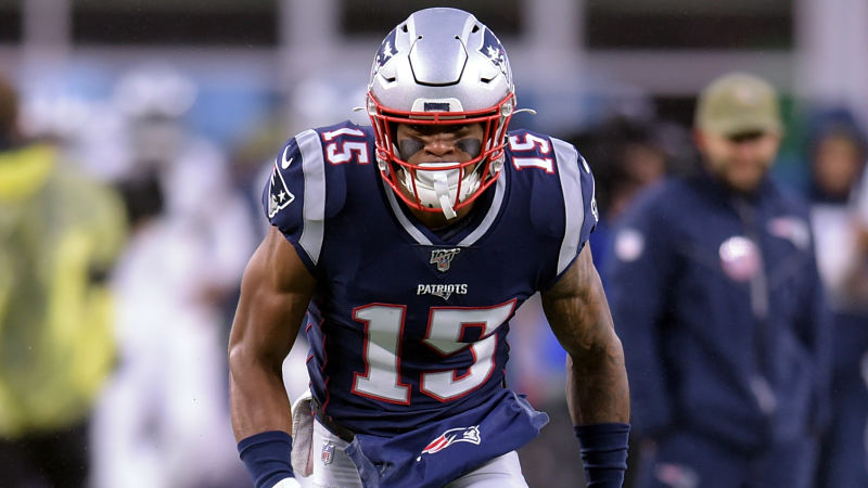 New England Patriots receiver N'Keal Harry