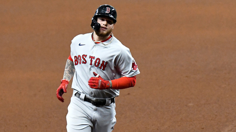 Boston Red Sox outfielder Alex Verdugo
