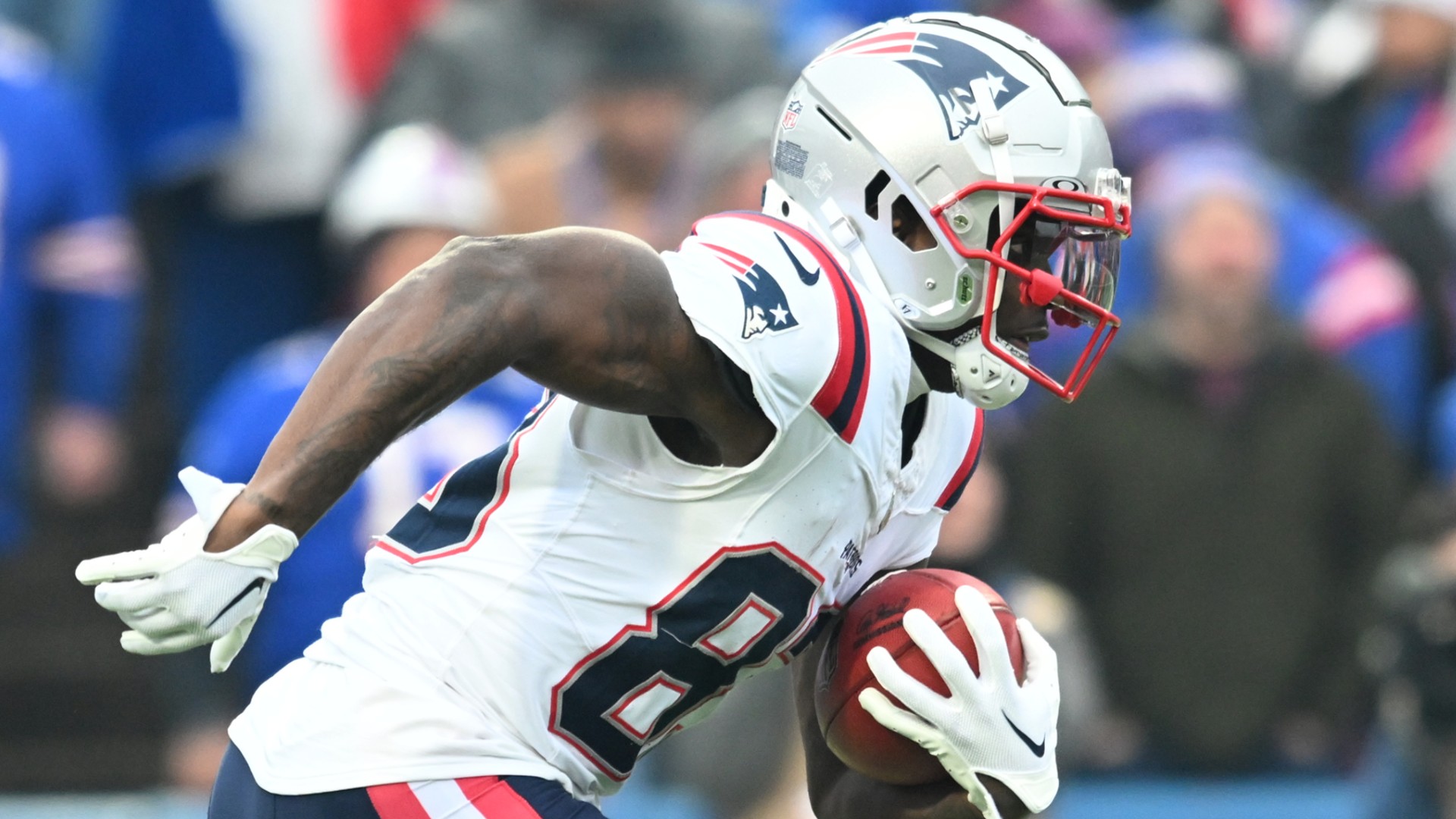 New England Patriots wide receiver Jalen Reagor