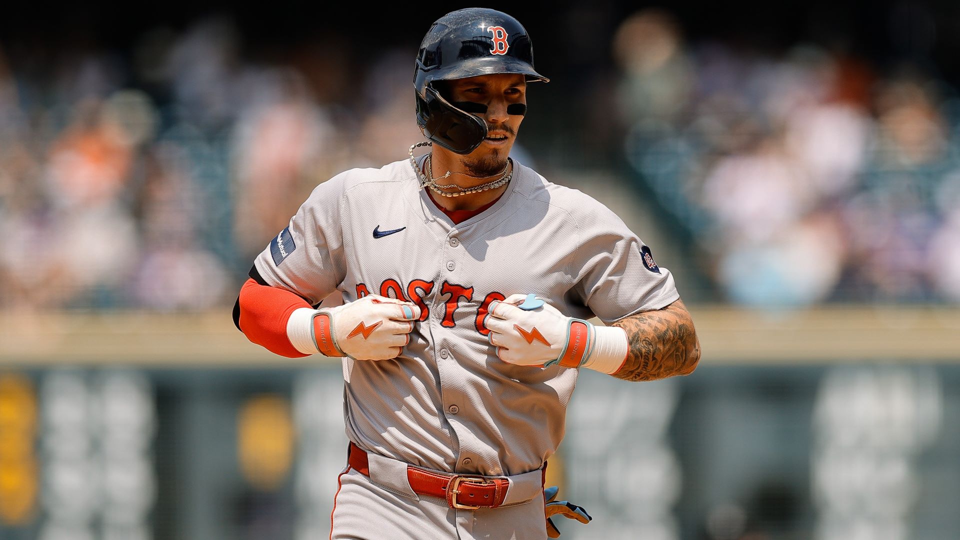 Boston Red Sox outfielder Jarren Duran