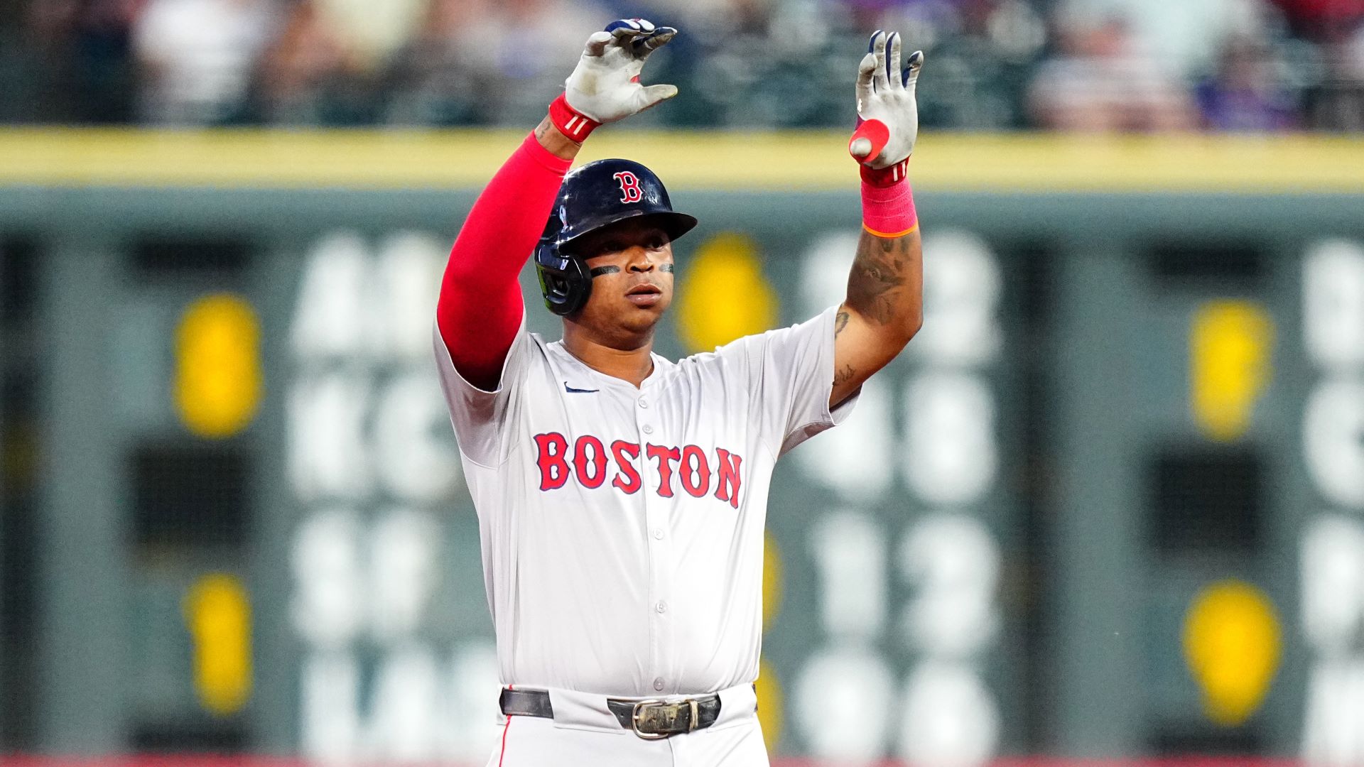 Boston Red Sox designated hitter Rafael Devers