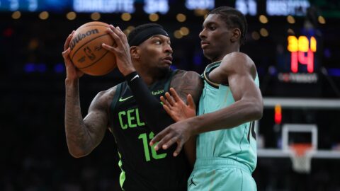 Boston Celtics forward Torrey Craig