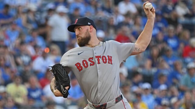 Boston Red Sox pitcher Garrett Crochet
