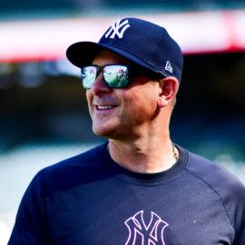 New York Yankees manager Aaron Boone
