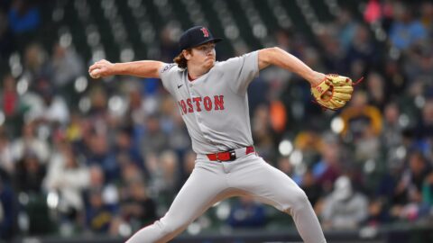 Boston Red Sox pitcher Hunter Dobbins