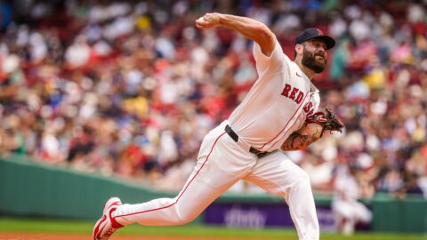 Boston Red Sox starting pitcher Lucas Giolito