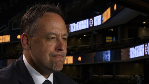 Boston Bruins head coach Marco Sturm